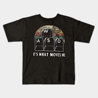 WASD  Moves Me PC Computer Kids T-Shirt